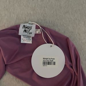 Princess Polly size 4 purple wrap top